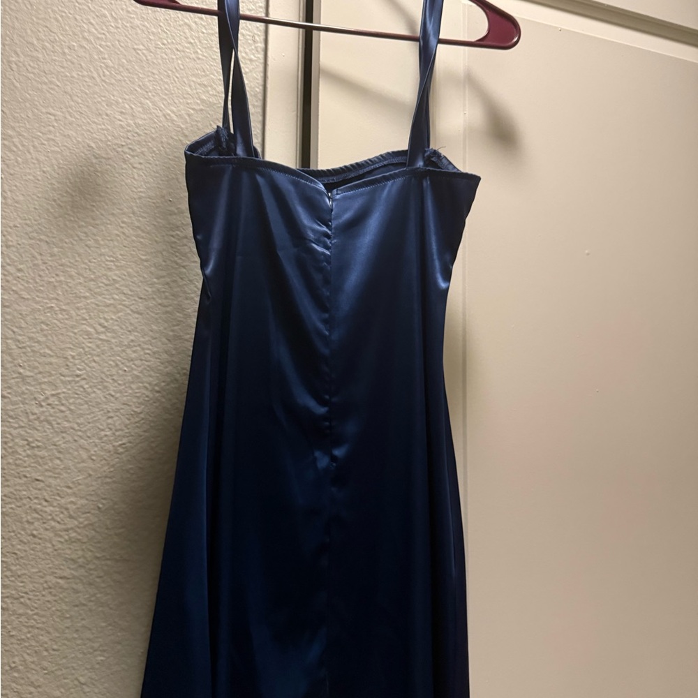 SHEIN Blue Mini Dress